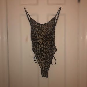 Forever 21 Cheetah Body Suit